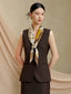 Premium Mulberry Silk Square Scarf