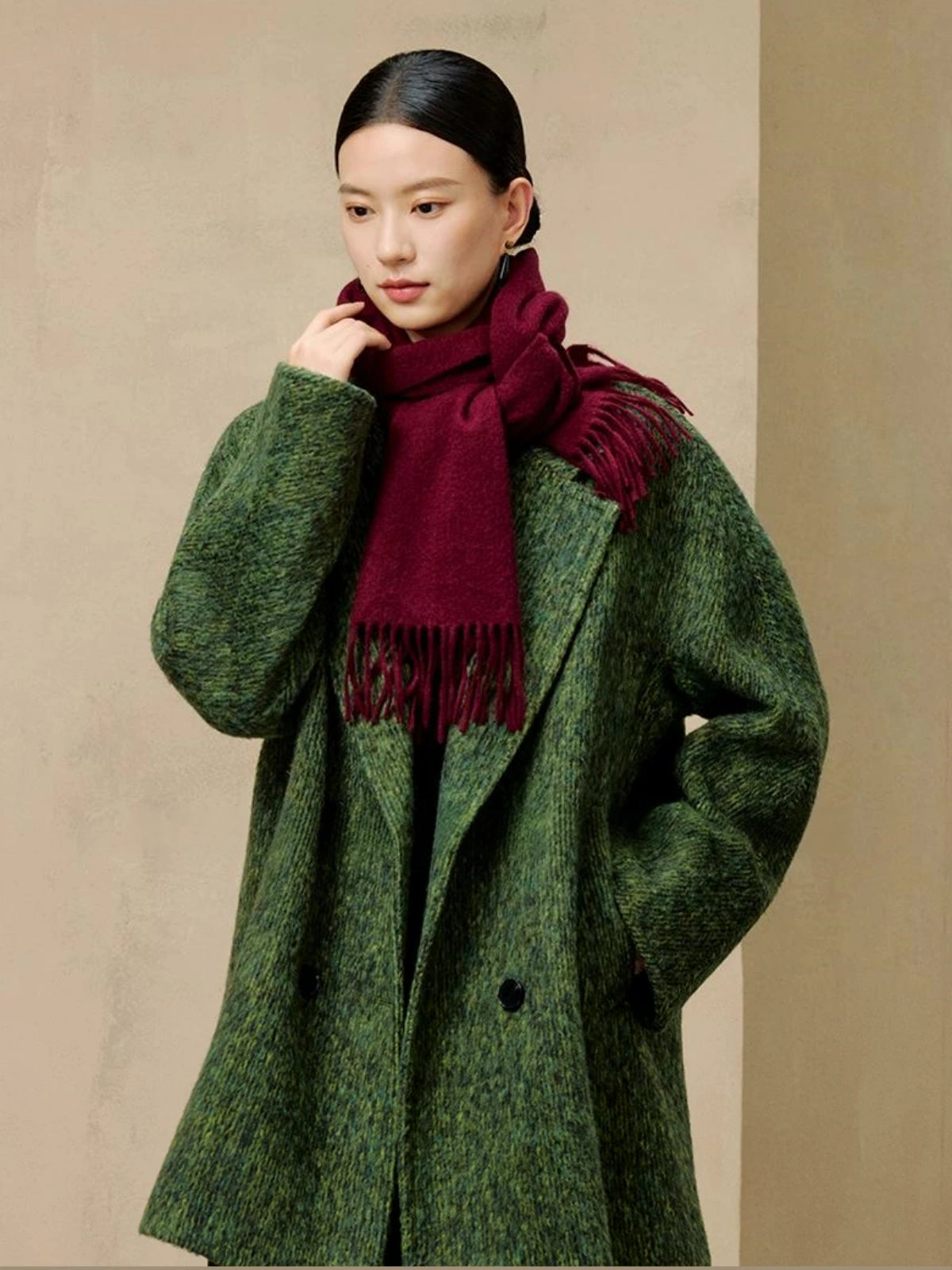 Premium 100% Cashmere Scarf - Extra Thick & Warm