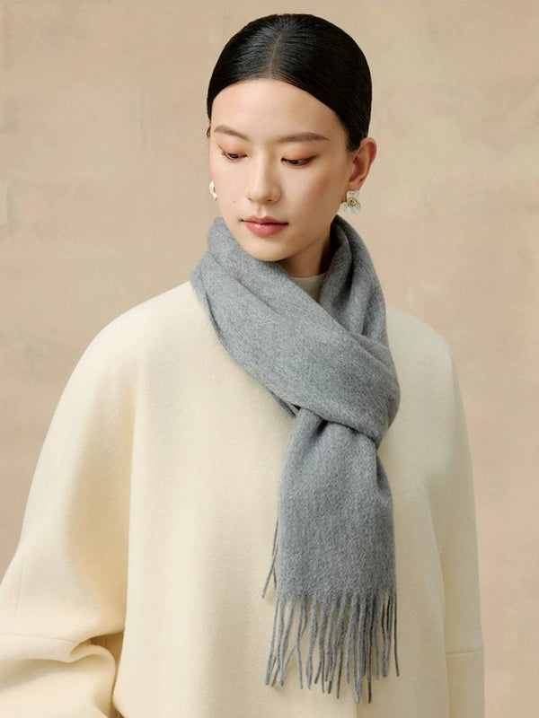 Premium 100% Cashmere Scarf - Extra Thick & Warm