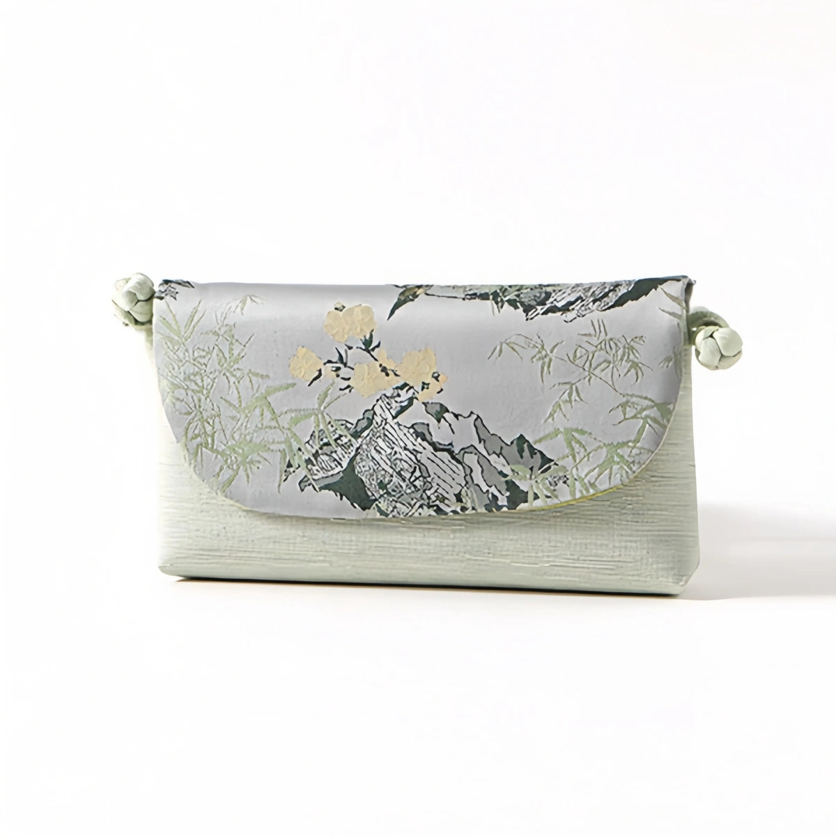 Song Brocade Silk Clutch & Crossbody