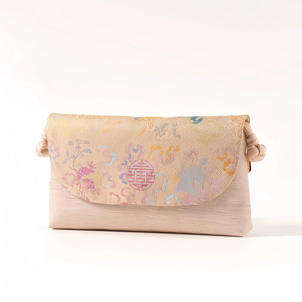 Song Brocade Silk Clutch & Crossbody