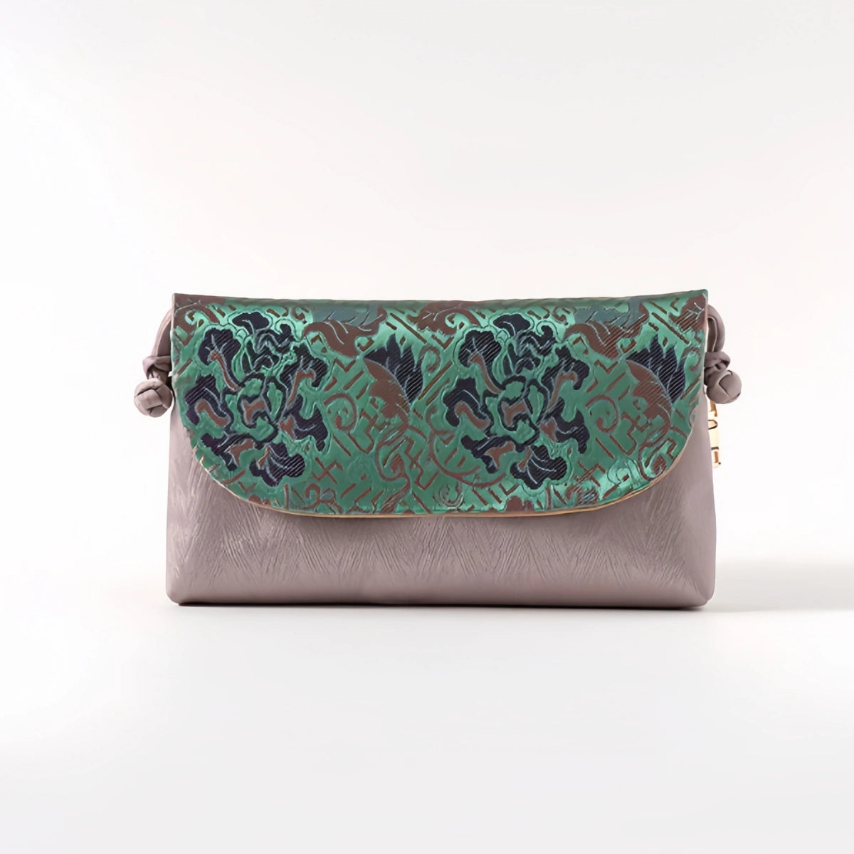 Song Brocade Silk Clutch & Crossbody
