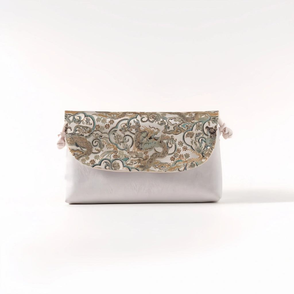 Song Brocade Silk Clutch & Crossbody