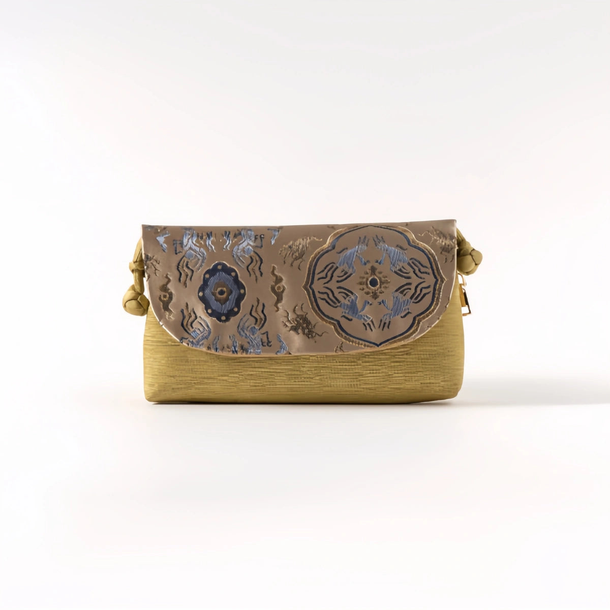 Song Brocade Silk Clutch & Crossbody