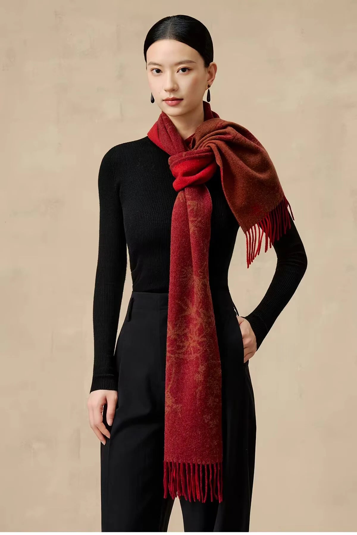 Premium Winter Wool Scarf