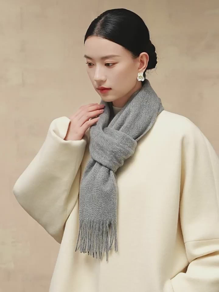 Premium 100% Cashmere Scarf - Extra Thick & Warm